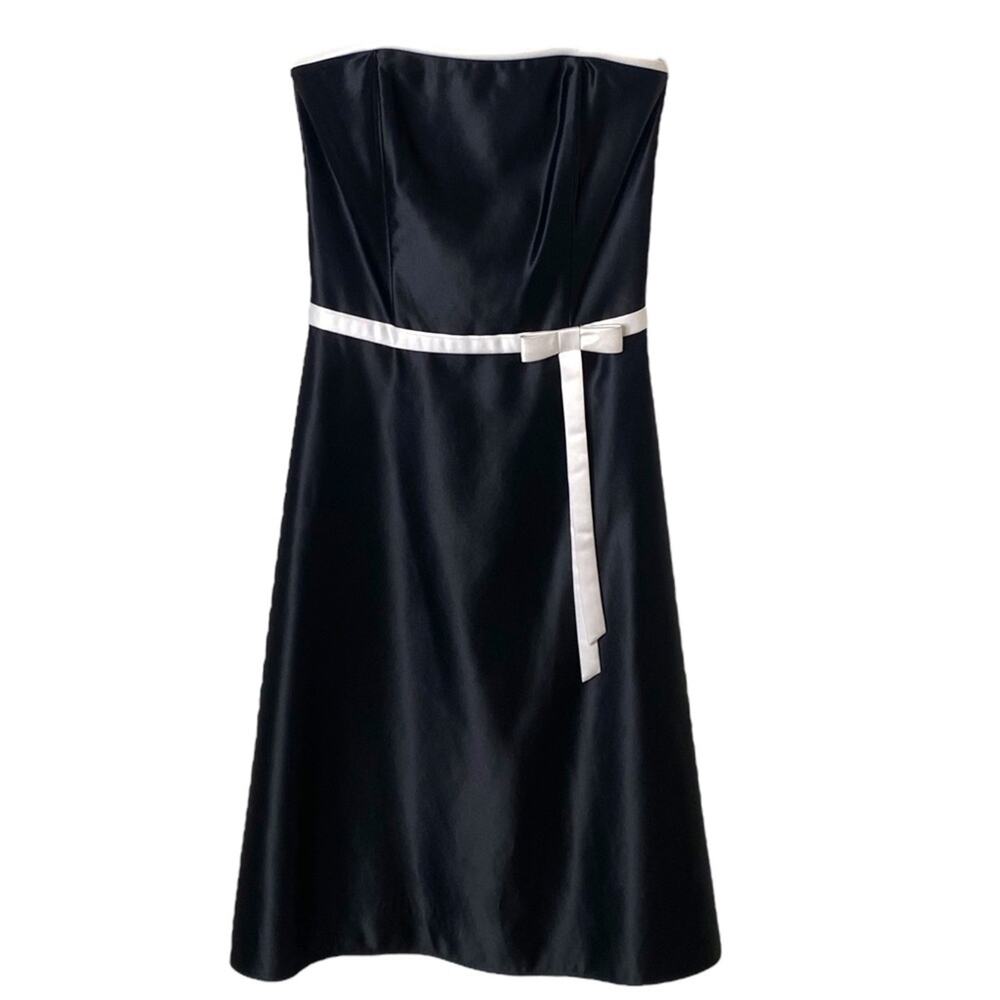 Scott McClintock Black & White Cocktail Dress Made in the USA Size 6